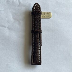 Breitling leather watch bracelet .